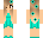 blue dress