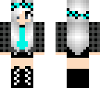 blue emo girl