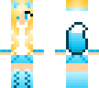 blue fox girl