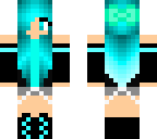 blue girl
