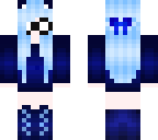 blue girl