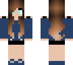 blue girl