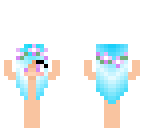 blue mini girl base