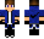 blue nike guy