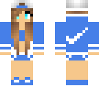 blue nike tomboy