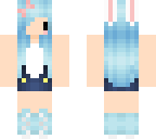 chibi blue bunny
