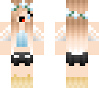cute chibi summer girl