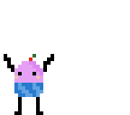 cute kawaii cupcake