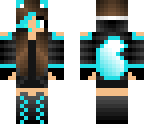 edit of blue enderdragon girl