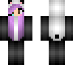 edited panda girl