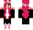 girl skin with flowers