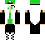 girl skin with lime green cap