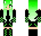 green cat
