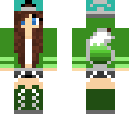 green wolf girl