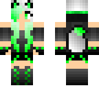 green wolf girl