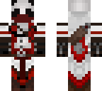 panda assassin with bandana red