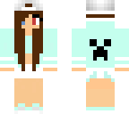 pastel creeper brunette
