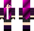 pink hair girl