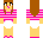 pink striped baby