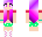 polka dot and pink purple girl