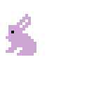 purple bunny