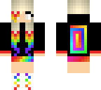rainbow girl