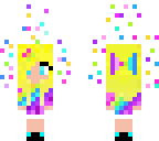 rainbow mini girl