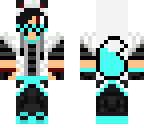 red and blue wolf boy