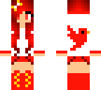 red bird girl