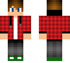 red plaid
