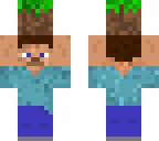 steve holding dirt