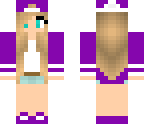 teen girl purple