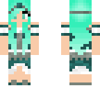 turquoise girl