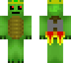 turtle king with a jetpack