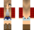 unfinished girl skin