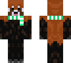 winter red panda