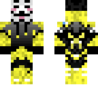 yellow ender with mask