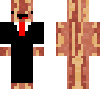 bacon in suit