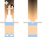 basic blue girl
