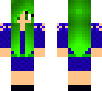blue and green