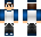 blue cap boy