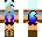 blue cute aphmau