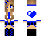 blue girl