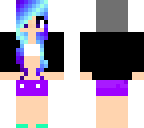 blue girl