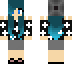 blue highlights