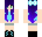 blue summer girl