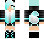 blue wolf girl