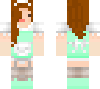 brunette maid
