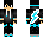 cool blue skin