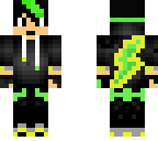 cool yellow and green skin
